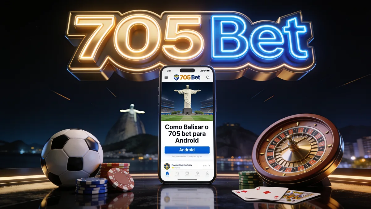 705 bet no Brasil — Como Baixar o 705 bet para Android